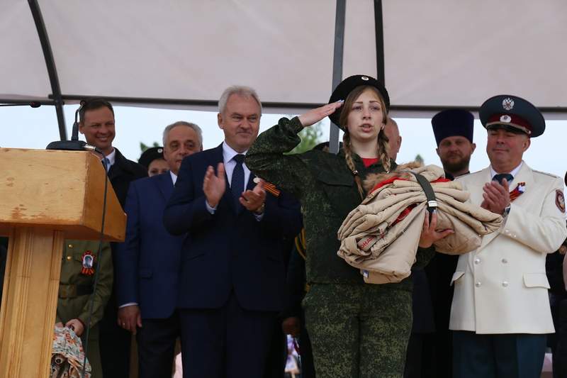 Всероссийское военно-патриотическое общественное движение «Юнармия» отмечает свою вторую годовщину