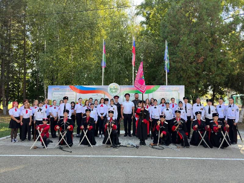 Студенты Курганинского аграрно-технологического техникума стали участниками Союза казачьей молодёжи Кубани