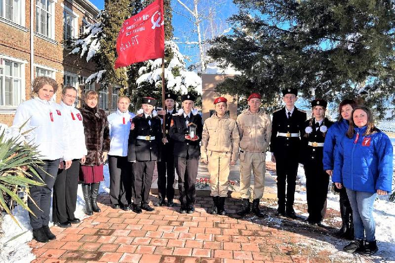 На Кубани проходит православно-патриотическая эстафета «Свеча памяти»