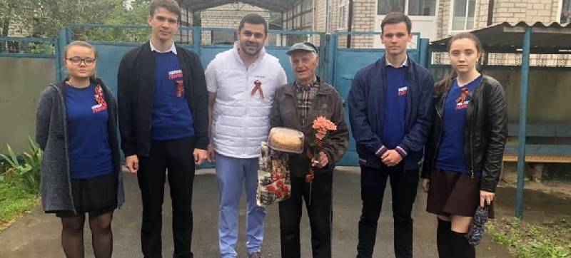Молодогвардейцы ст. Темиргоевской встретились с ветеранами ВОВ