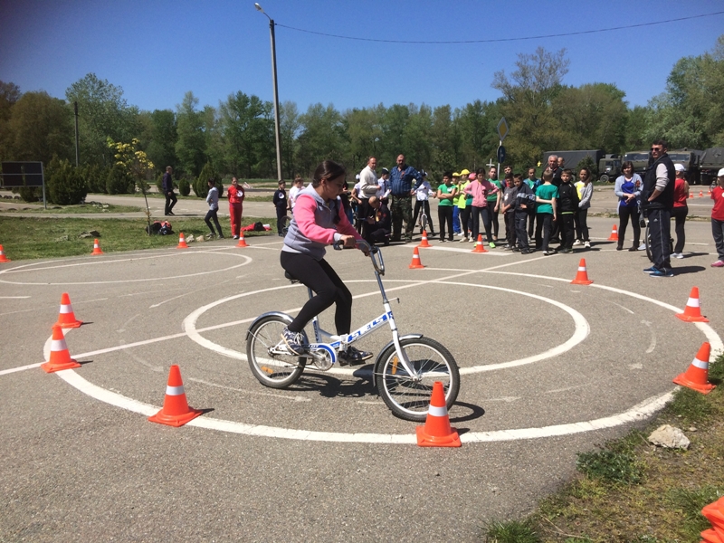 В Курганинске состоялся районный конкурс  «Безопасное колесо- 2017»