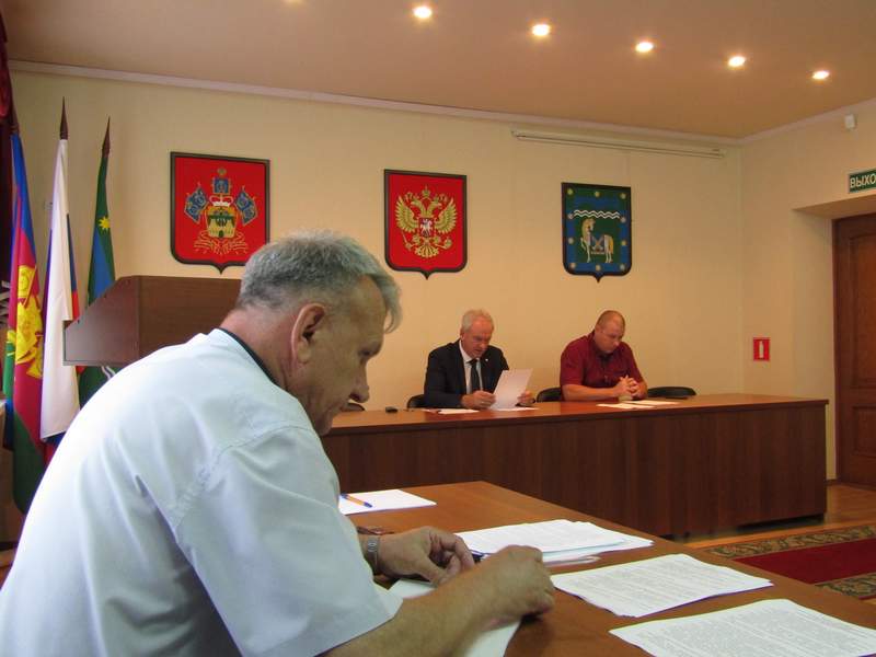 Прошло заседание постоянно действующего координационного совещания по обеспечению правопорядка в муниципальном образовании Курганинский район. Провел заседание глава района Андрей Ворушилин.