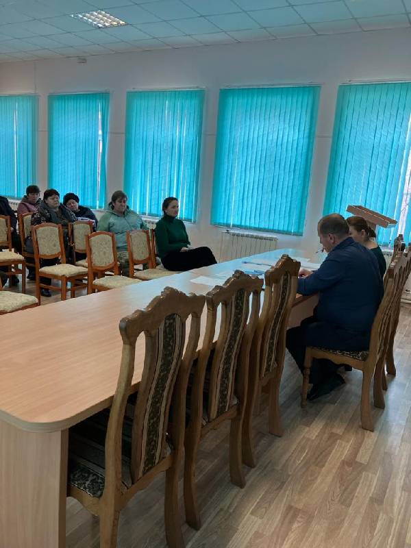 В здании администрации Темиргоевского сельского поселения состоялось общее собрание граждан станицы Темиргоевской, ведущих личное подсобное хозяйство