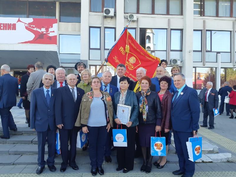 Делегация Курганинского района приняла участие в праздновании 100-летия ВЛКСМ в городе Краснодаре