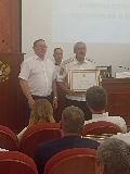 Благодарность за активное участие в охране общественного порядка вручена командиру народной дружины Родниковского сельского поселения Курганинского района