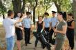 Курганинские полицейские приняли участие в экологическом субботнике «Зеленая Россия»