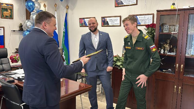 Поздравили Василия Руденко с днём рождения