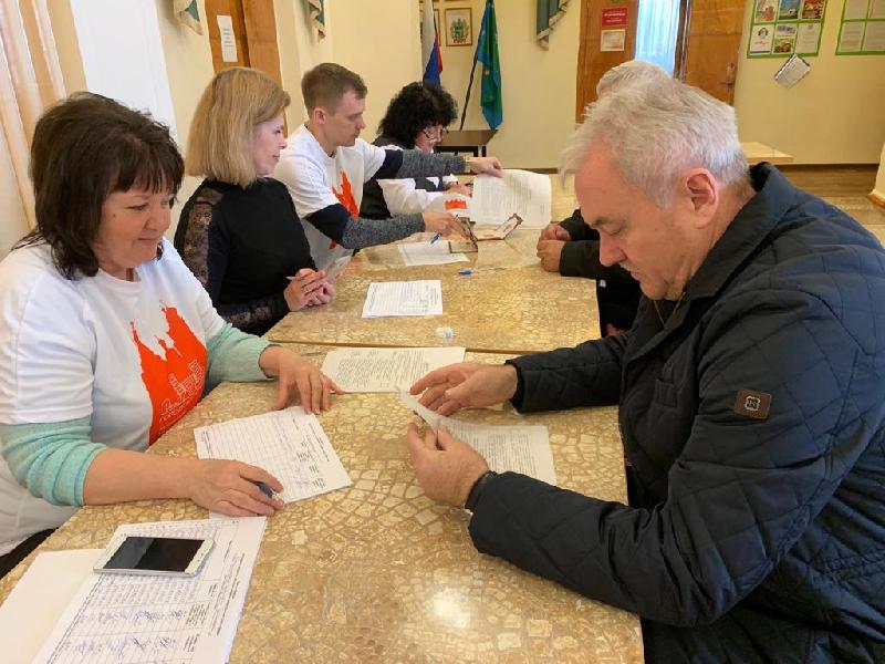 Глава района Андрей Ворушилин принял участие в рейтинговом голосовании по выбору общественной территории для благоустройства в 2020 году