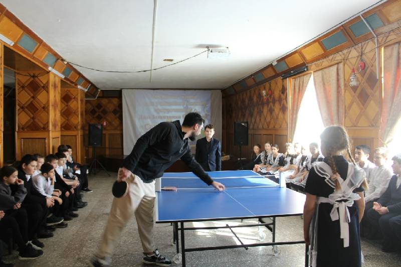 Турнир по настольному теннису, приурочили ко Дню защитника Отечества