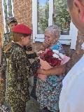 В Темиргоевском сельском поселении чествовали долгожителя и свидетеля истории!
