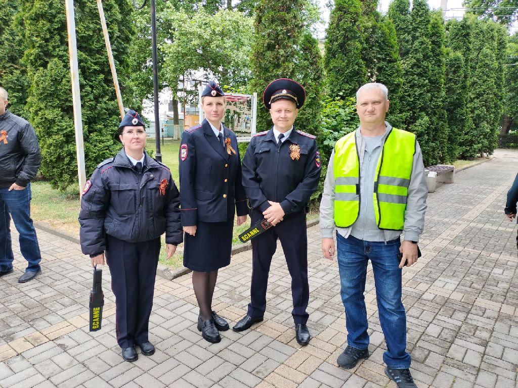 Народными дружинами совместно с полицией обеспечена безопасность граждан в период проведения мероприятий посвященных 79-й годовщине Победы в Великой Отечественной войне