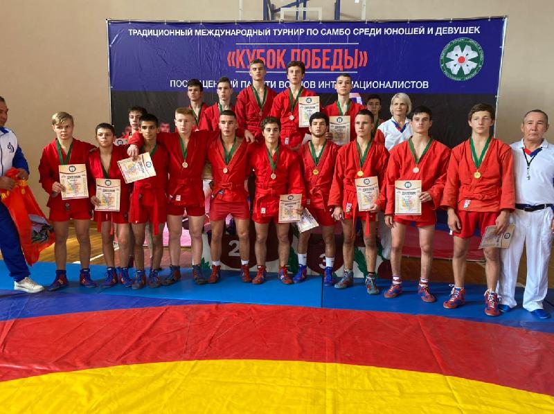 Курганинские самбисты — победители и призеры международного турнира Кубок Абхазии