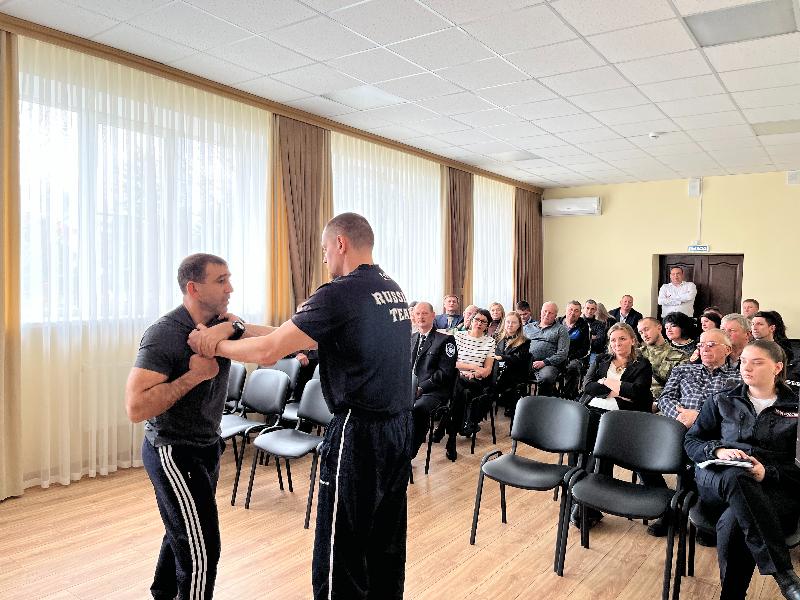 Проведены учебные занятия с народными дружинами  муниципального образования Курганинский район