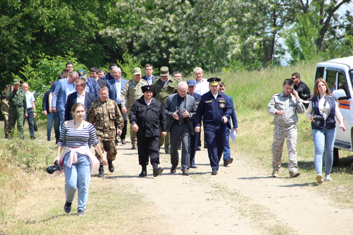 Глава Курганинского района Андрей Ворушилин принял участие в проведении краевых командно-штабных учениях