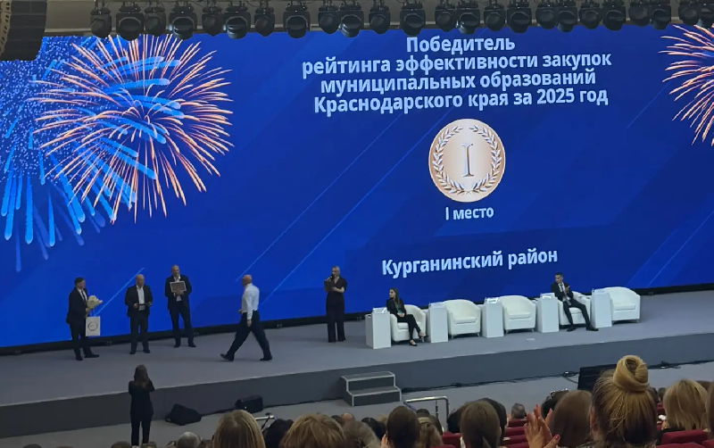 Награждение лидеров рейтинга эффективности закупок муниципальных образований 2025