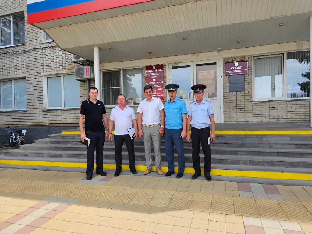 10 июля 2024 года межведомственной комиссией в составе   администрации муниципального образования Курганинский район,  Росгвардии,  ГУ МЧС России по Краснодарскому краю,  отдела МВД России по Курганинскому району