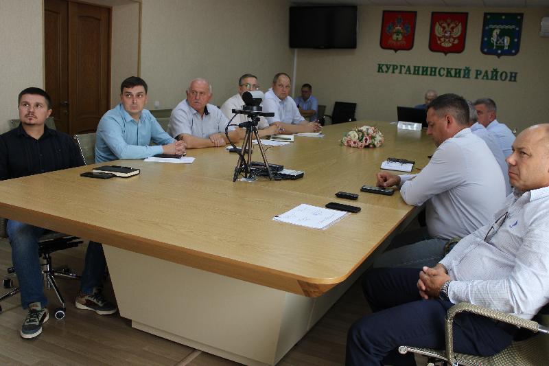 Глава Курганинского района Андрей Ворушилин принял участие в краевом совещании под председательством Губернатора