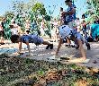 На территории городского пляжа «Две зари» прошел фестиваль Всероссийского физкультурно-спортивного комплекса «Готов к труду и обороне», приуроченный к празднованию Дня города Курганинска
