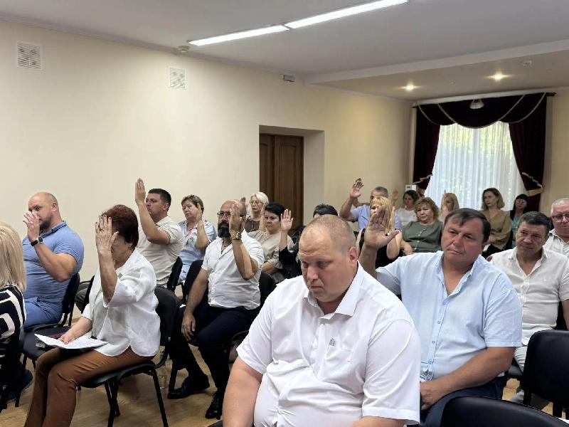Глава Курганинского района Андрей Ворушилин принял участие в работе 14-й сессии Совета муниципального образования Курганинский район VIII созыва.