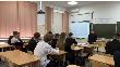 Полицейские Курганинского района побеседовали о правилах безопасности с учащимися СОШ № 1 