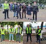 Народными дружинами совместно с полицией и казачеством обеспечена безопасность граждан в период проведения мероприятий посвященных  80-й годовщине Победы в Великой Отечественной войне