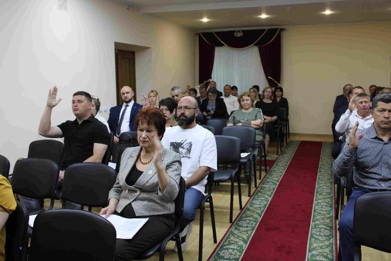 Глава Курганинского района Андрей Ворушилин принял участие в работе 11-й сессии Совета муниципального образования Курганинский район VIII созыва