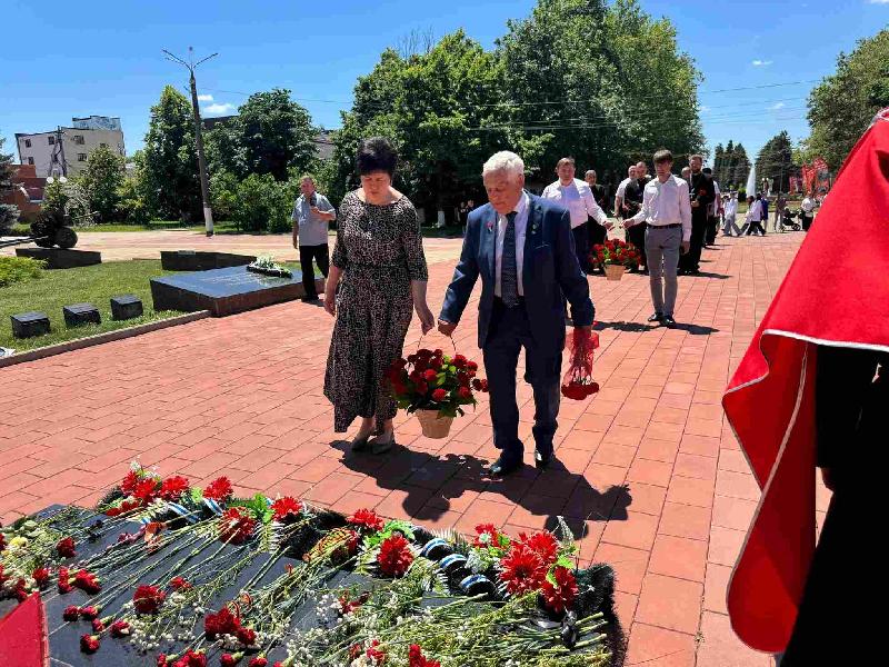 В Курганинском районе почтили память павших в День памяти и скорби.