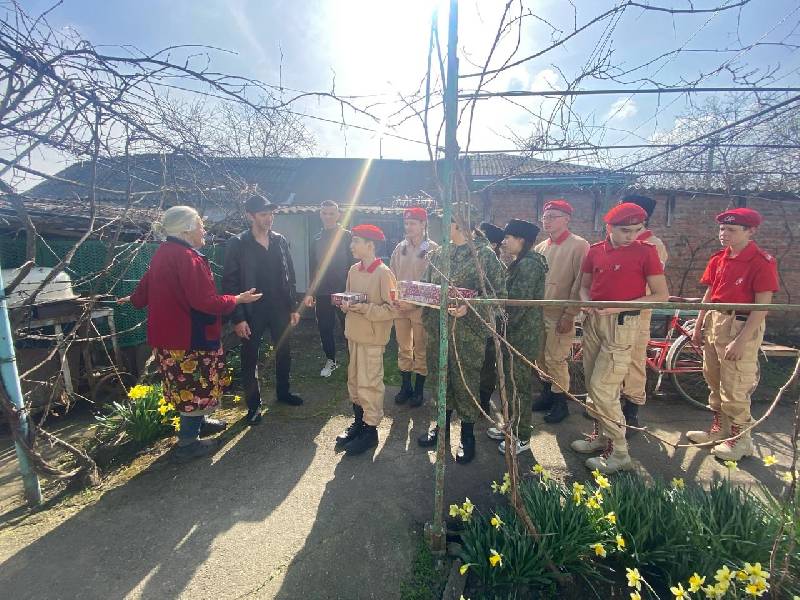 Посетили семью Поздняковых