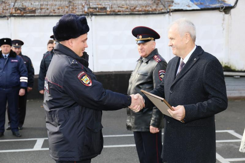 Глава Курганинского района поздравил участковых уполномоченных полиции с профессиональным праздником