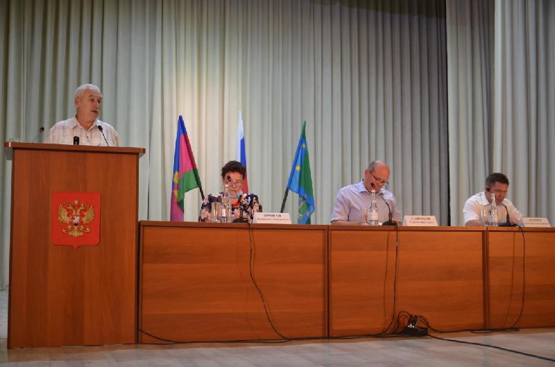 В культурно- досуговом центре прошла отчетно- выборная конференция Совета ветеранов Курганинского района