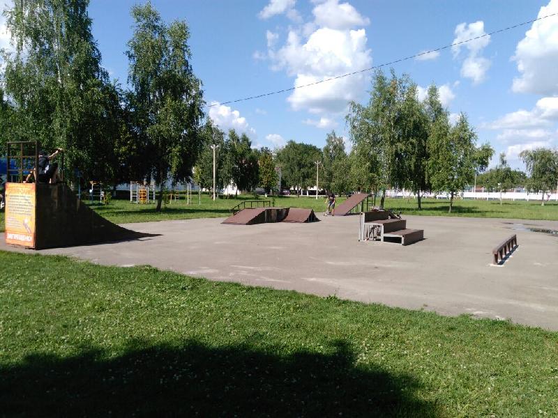 Уличные тренажеры, детский городок и скейт площадка в станице Родниковской – любимые места отдыха для взрослых и детей