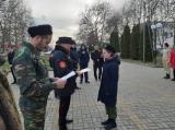 В Курганинске прошел смотр-конкурс  на лучший казачий военно-патриотический клуб