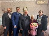 Поздравили со 100 летним юбилеем
