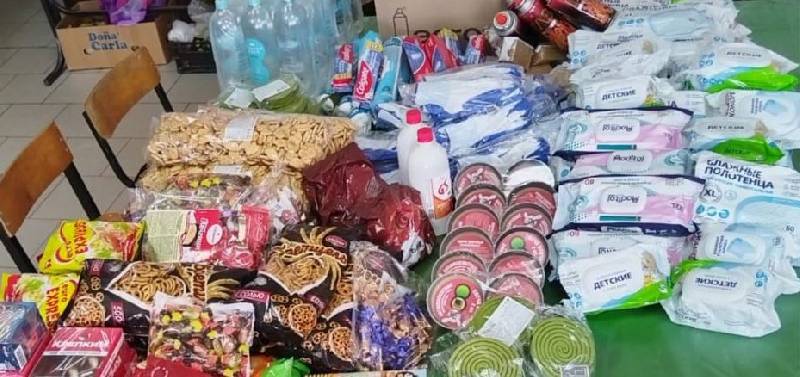 Очередная отправка гуманитарной помощи